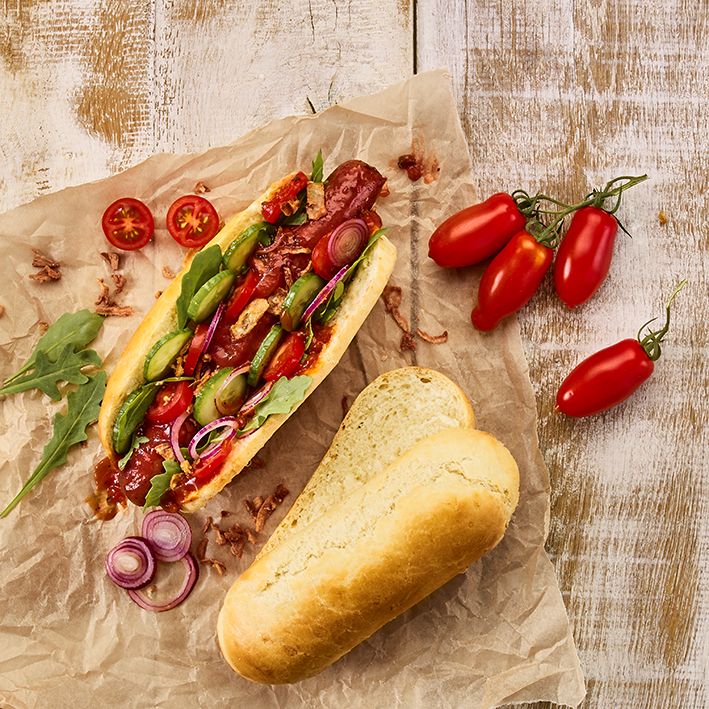 Hot Dog Brötchen-Blech