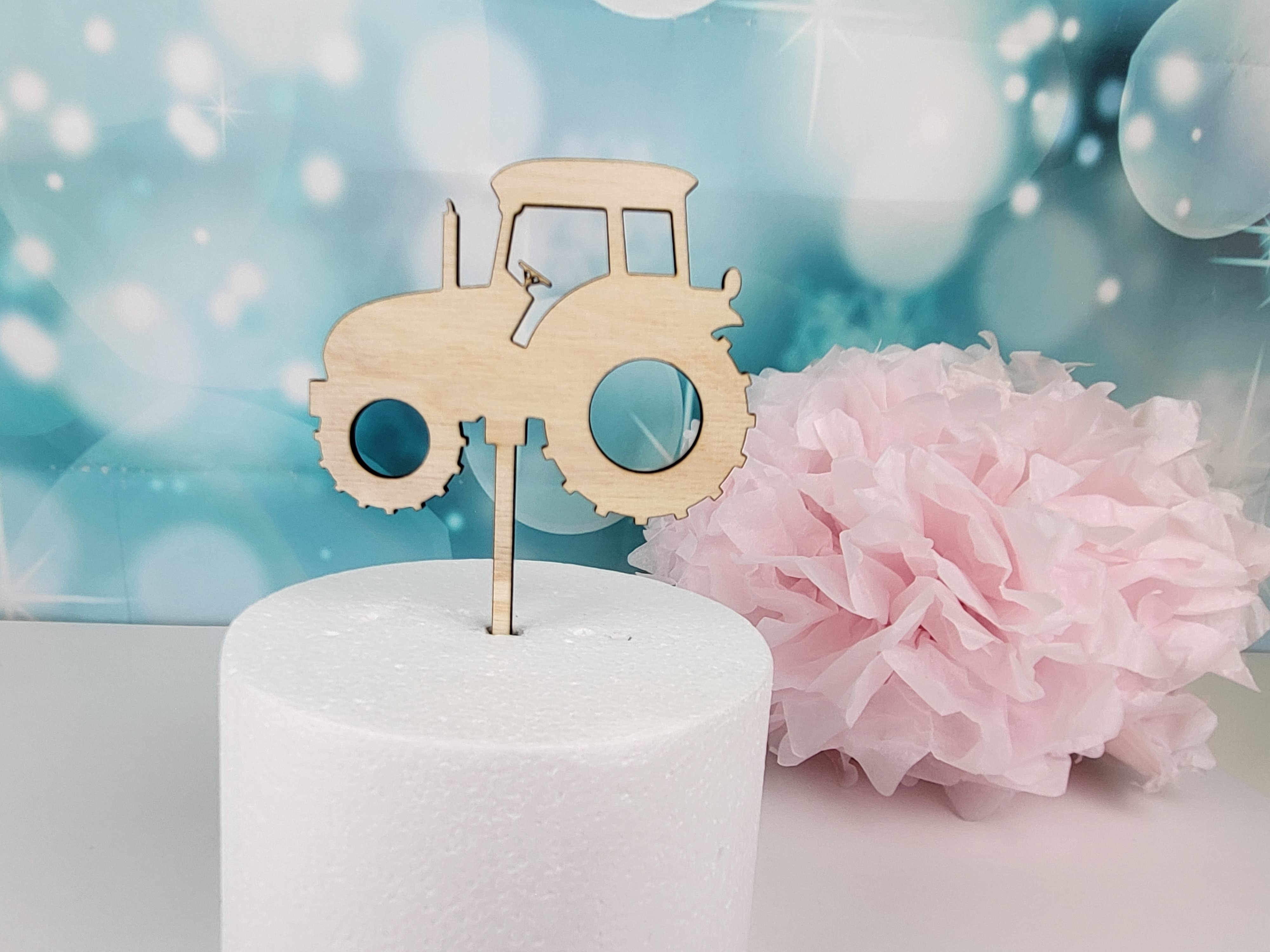Cake Topper Traktor