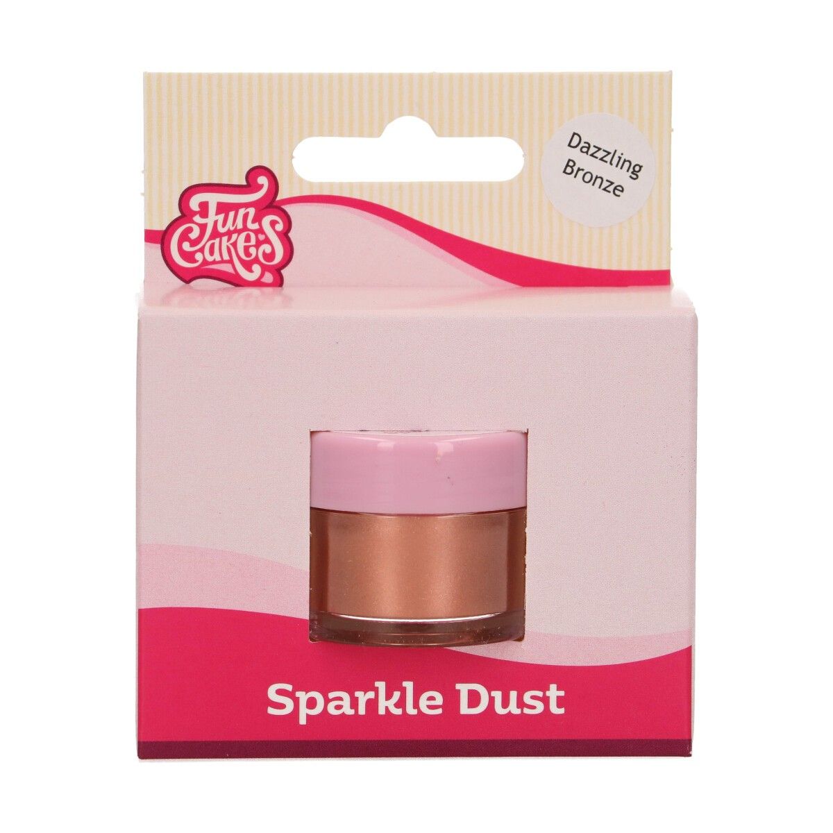 Glitterstaub - dazzling bronze