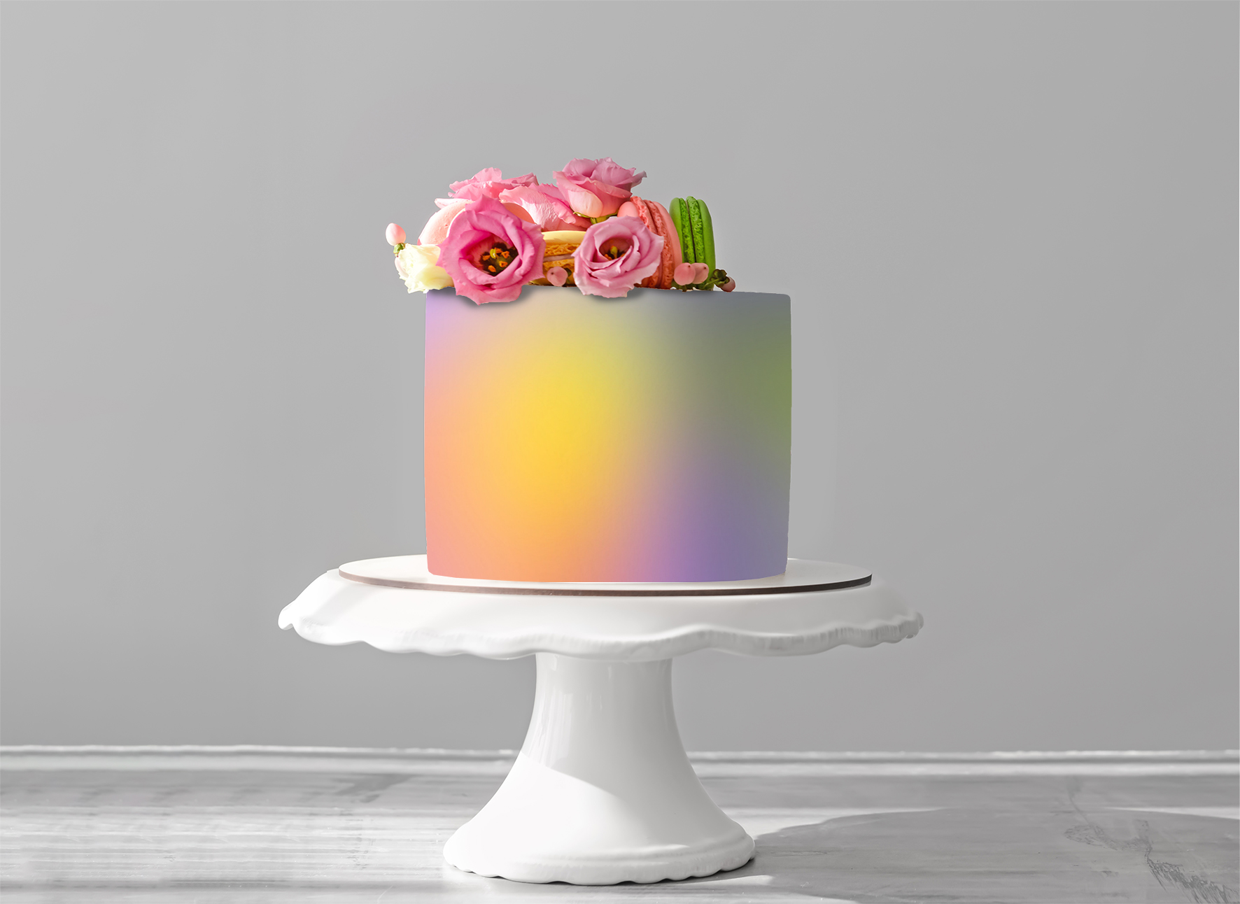 Deko Fondant pastell
