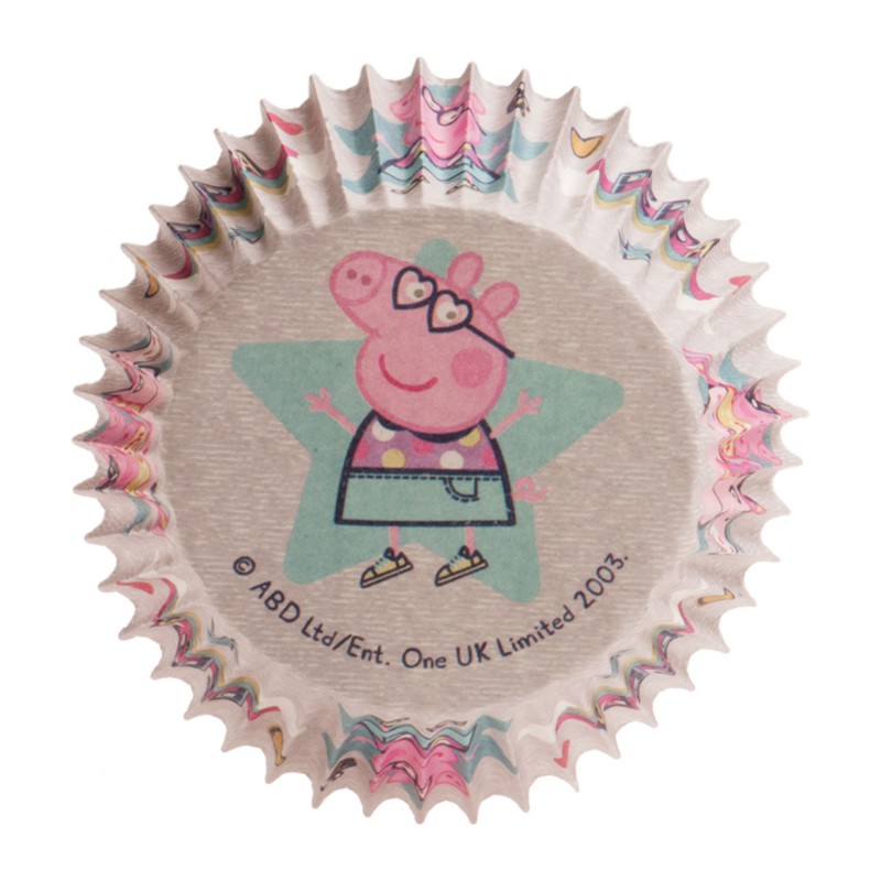 Cupcake Papier Förmchen Peppa Wutz | Ø 5 cm