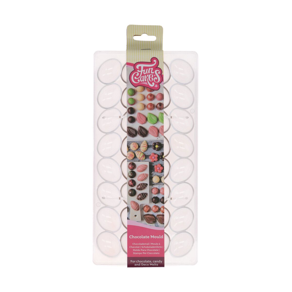 Pralinen-Gussform Eier – Detailreiche Schokoladen-Eier & Pralinen