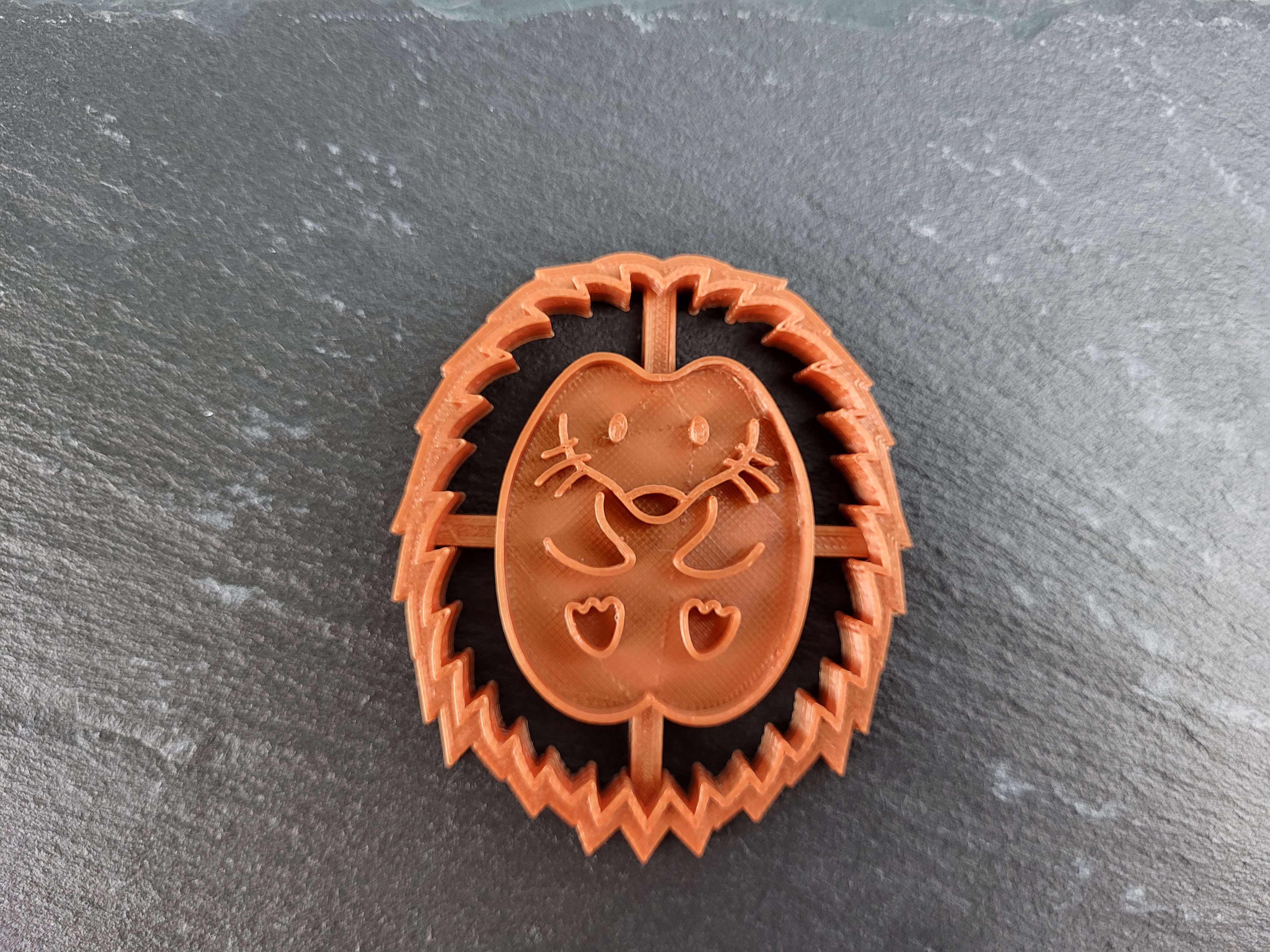 Ausstecher Igel mit Prägung 7 cm – Keksausstecher A96
