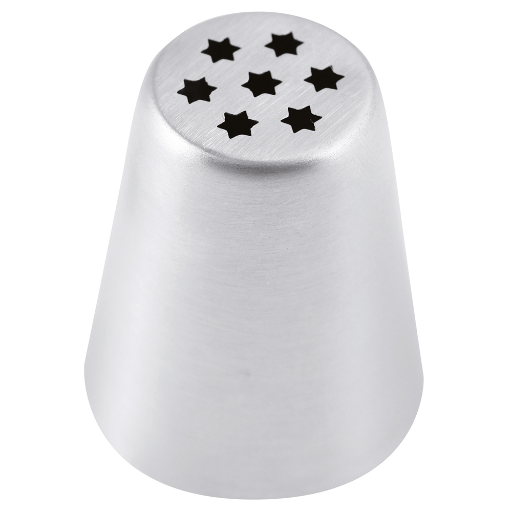 Spritztülle Sterne Ø 23 mm – Edelstahl BX0001