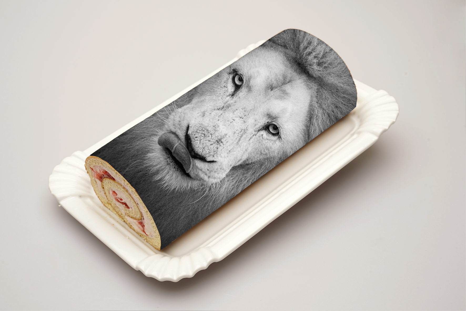 Rouladendekor Löwe