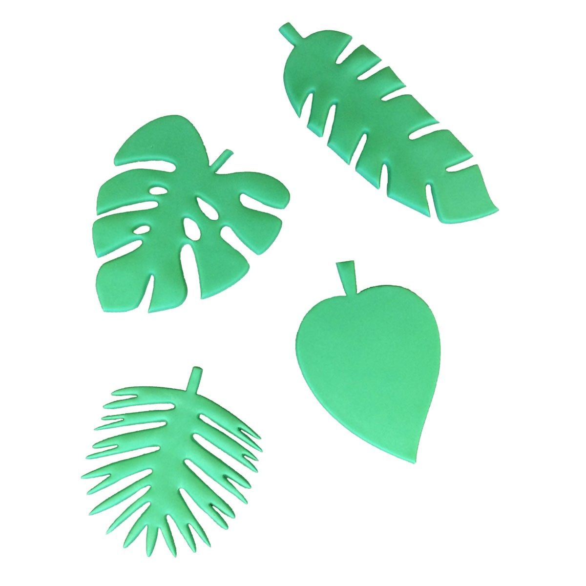 Ausstecher Tropen Blatt