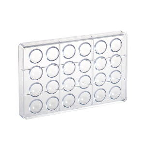 Martellato Polycarbonat MA5000 Profi Gussform Halbkugel für Pralinen