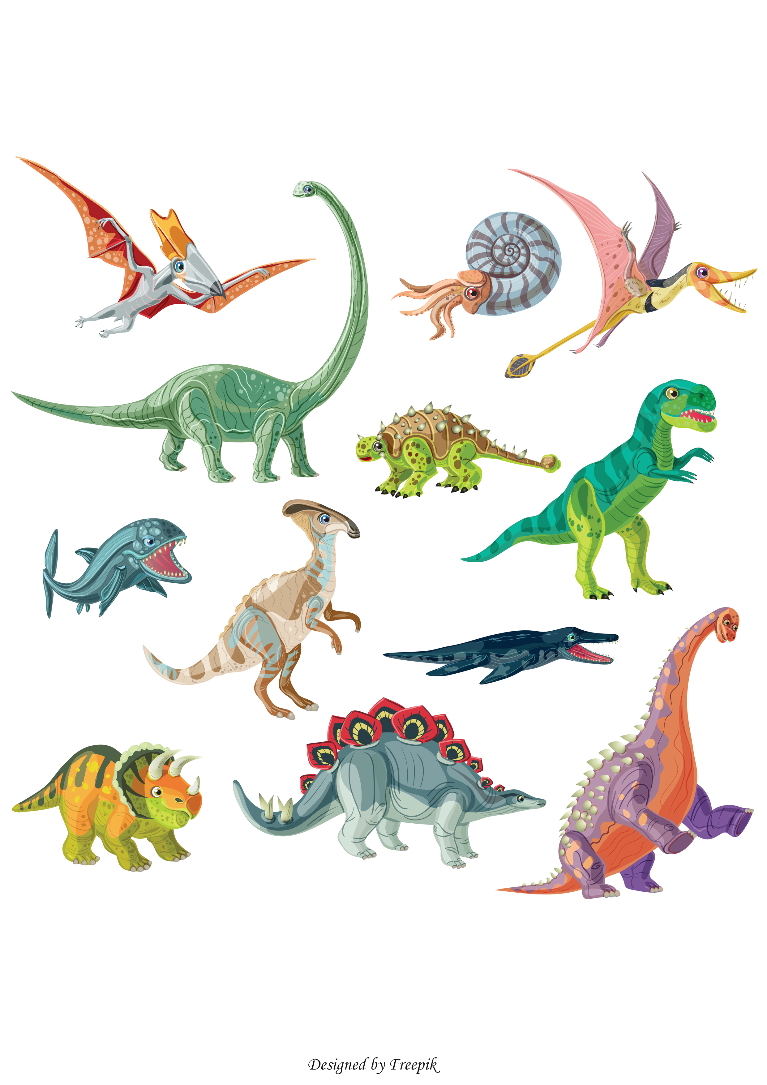 Wafer Paper / Oblatenpapier Dinosaurier