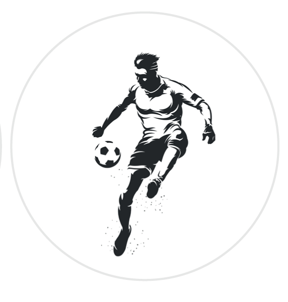 Muffinaufleger Fußball