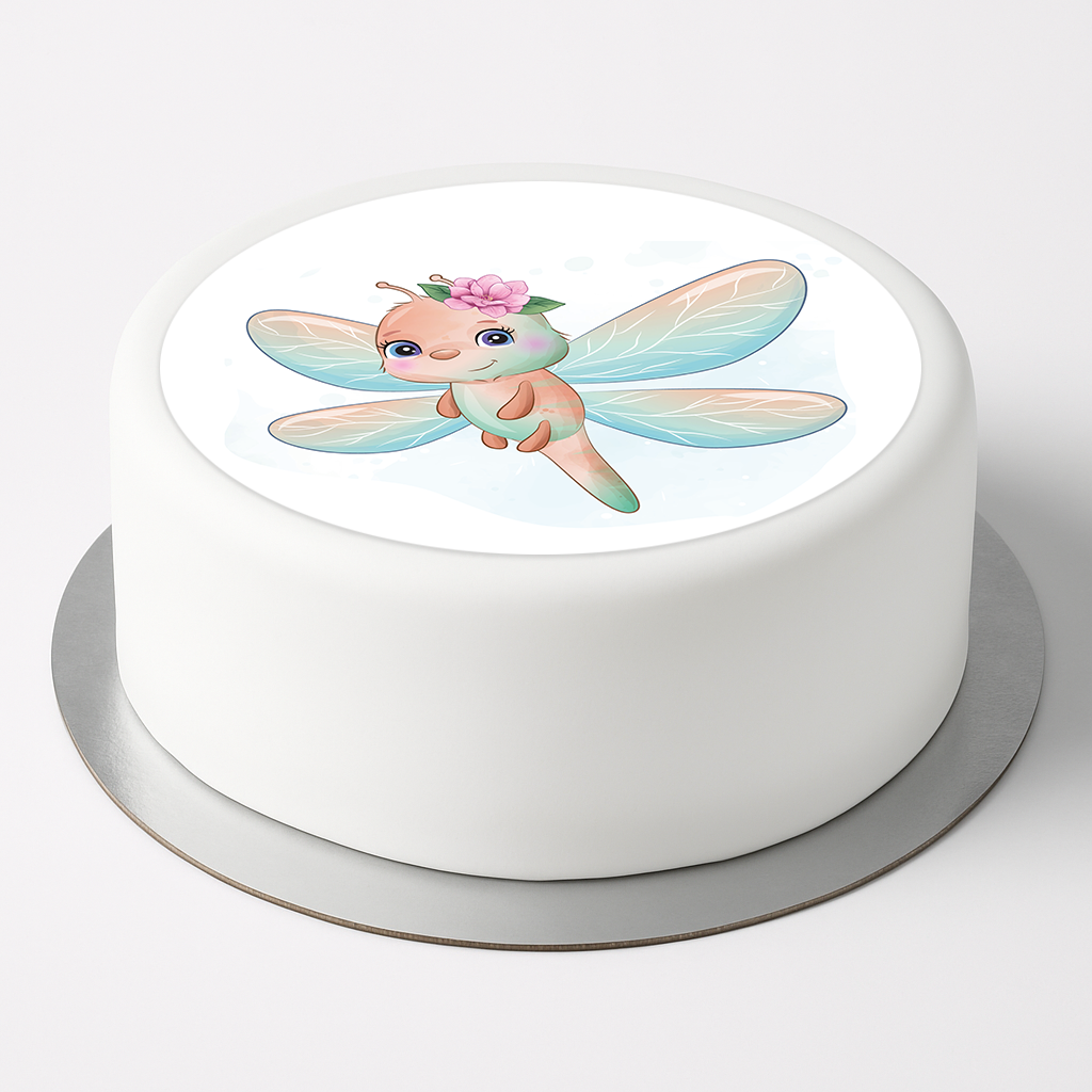 Tortenaufleger Libelle