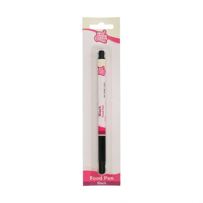 essbarer Stift schwarz
