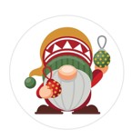 Muffinaufleger Weihnachtswichtel
