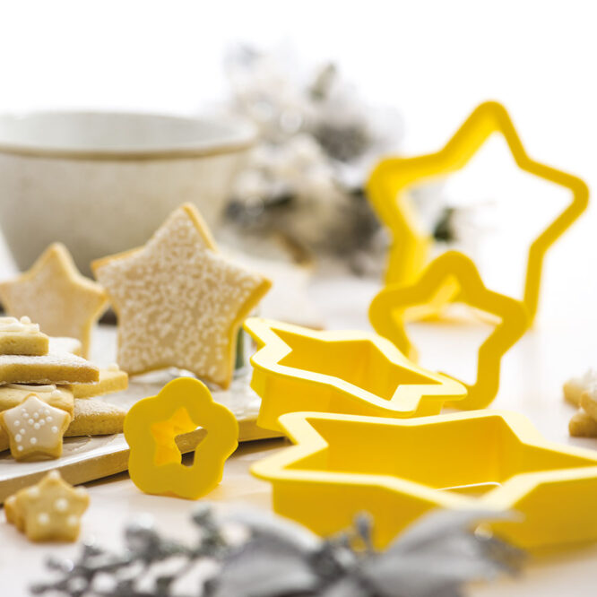 Ausstecher-Set Sterne – 5-teilig