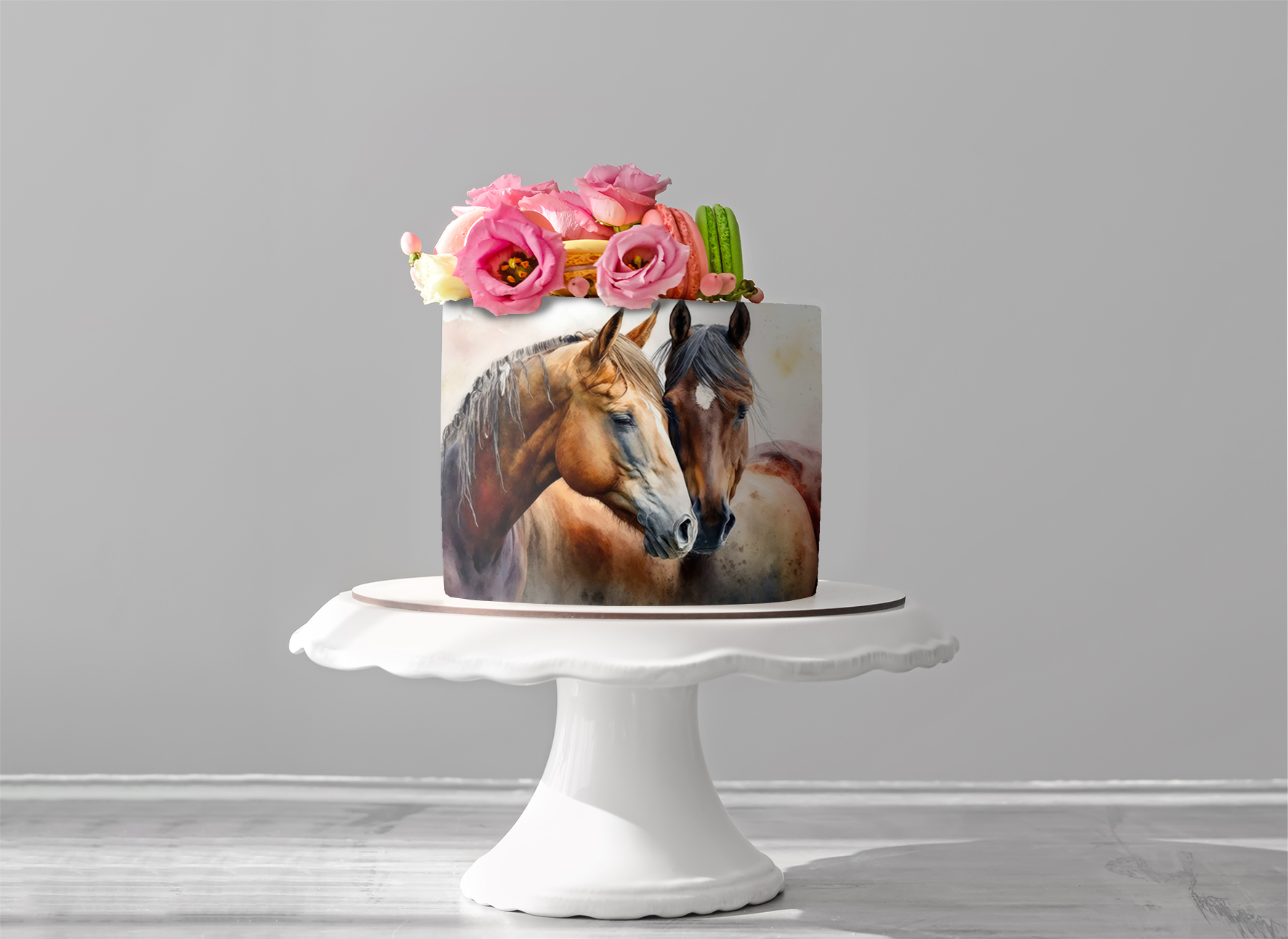 Deko Fondant  Pferd