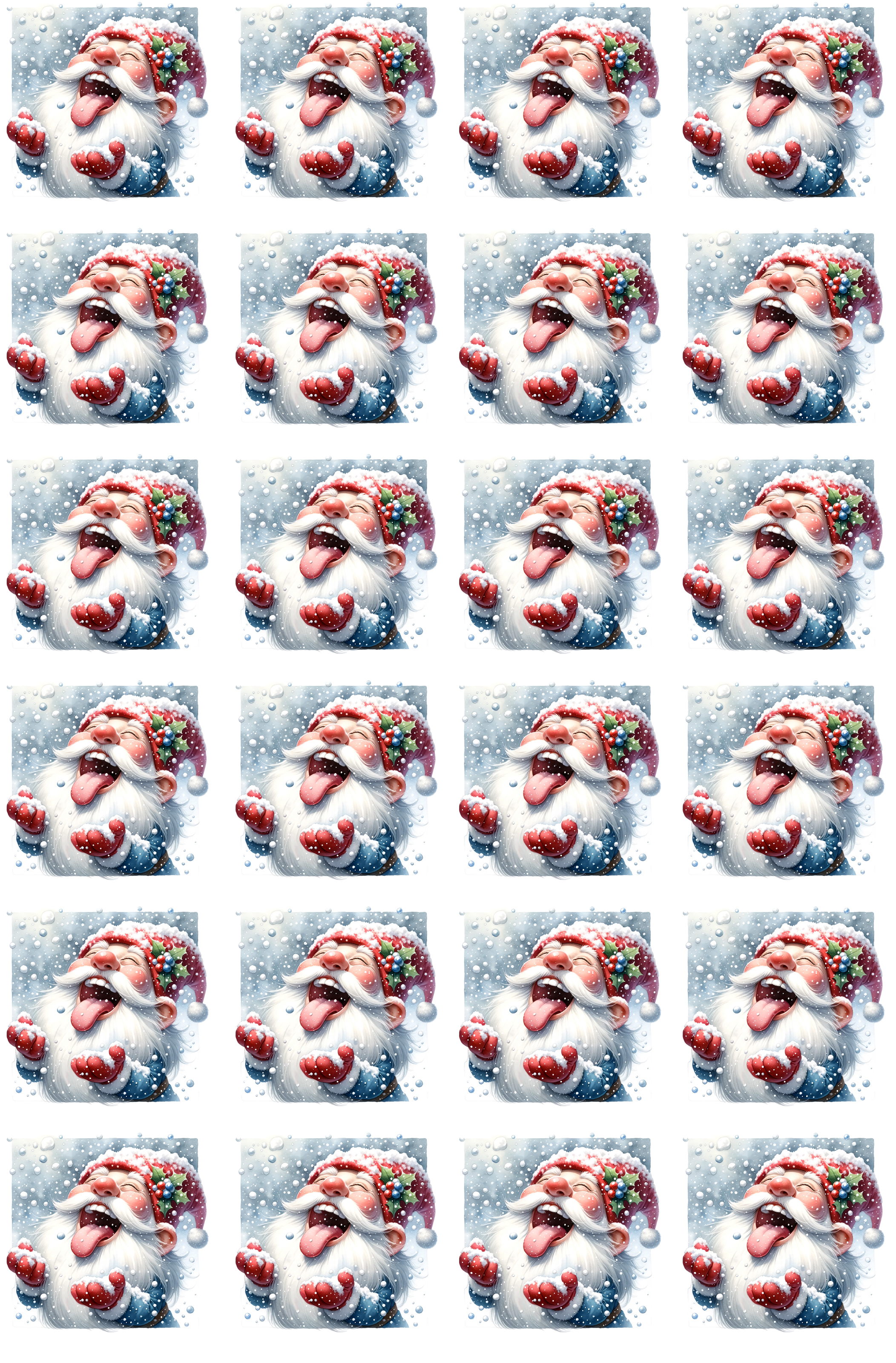 Petit Four Aufleger Wichtel – essbare Weihnachtsaufleger