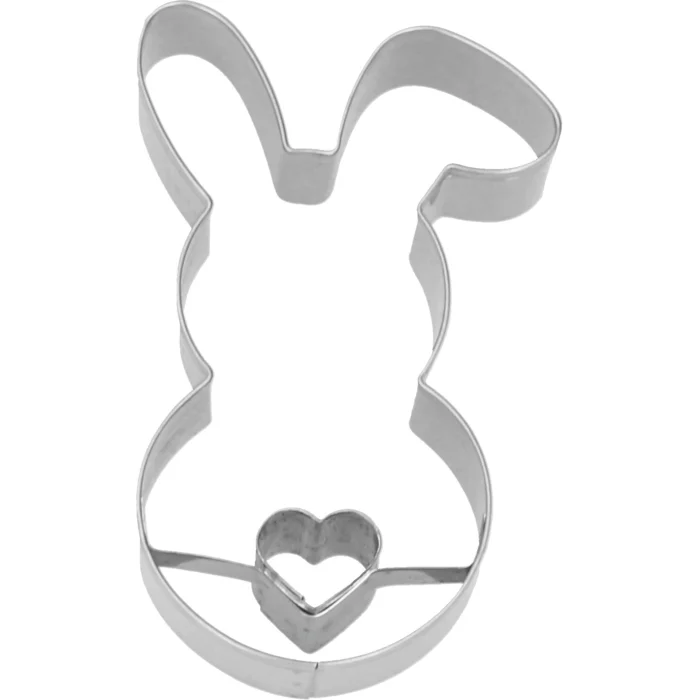 Ausstechform Hase mit Herz 7,5 cm A87
