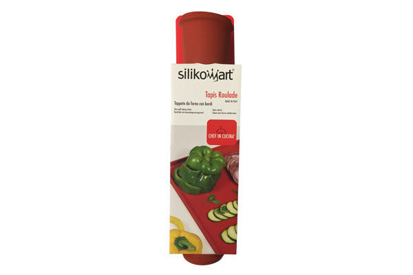 Silikomart Tapis Roulade 325 × 325 mm – Profi-Silikon-Backmatte für perfekte Rouladen, Biscuits & Gebäck