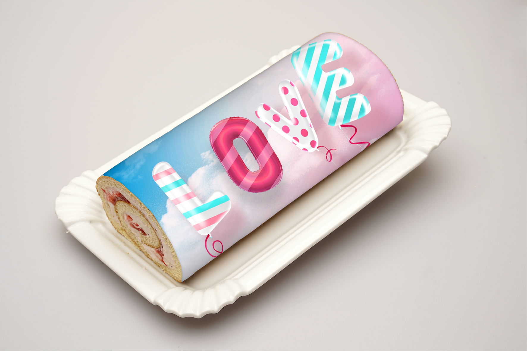 Rouladendekor Love
