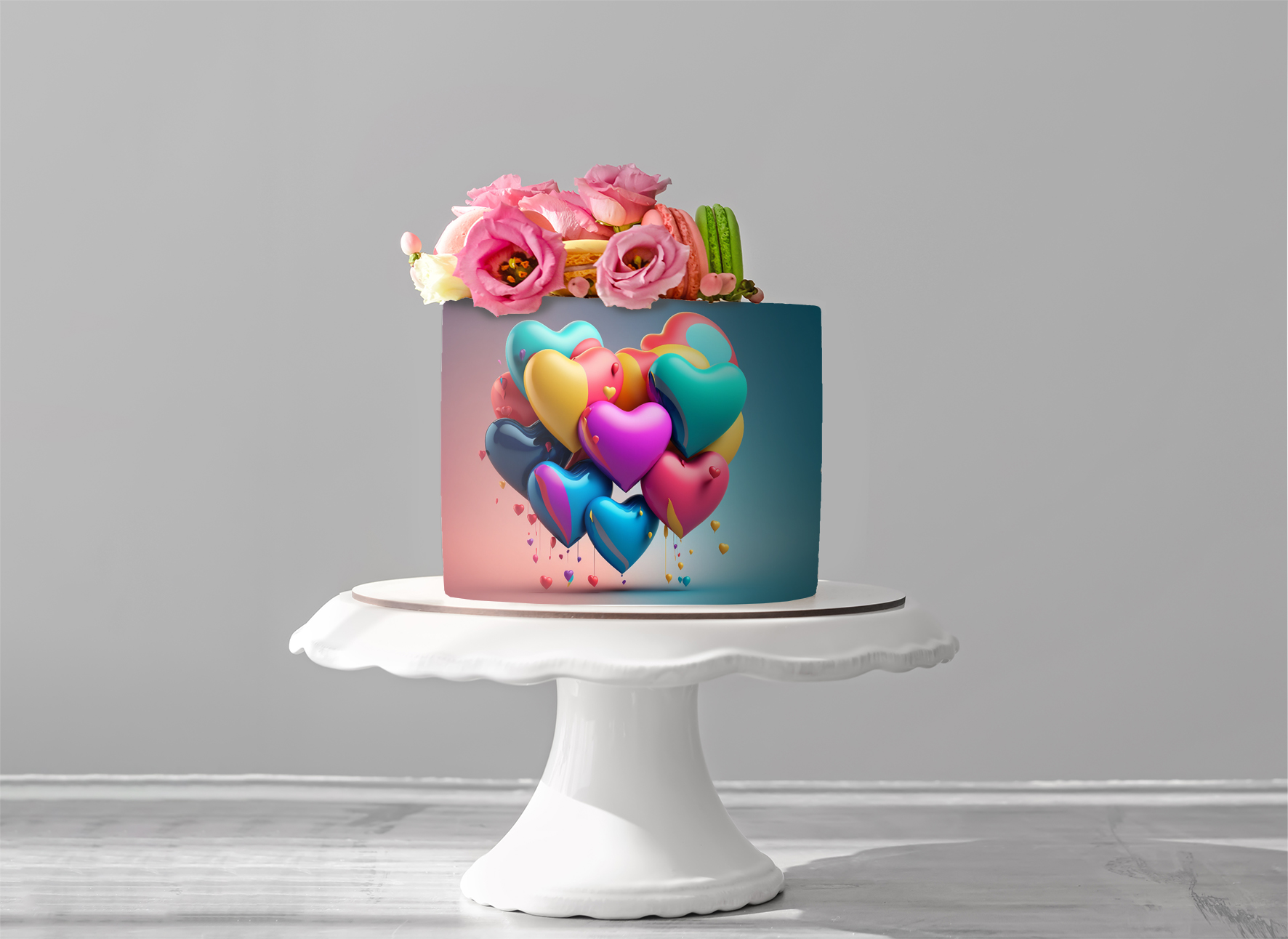 Deko Fondant Herz