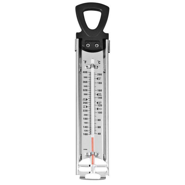 Wilton Bonbonthermometer 40–200°C – Candy Thermometer für Zucker, Schokolade & Frittieren