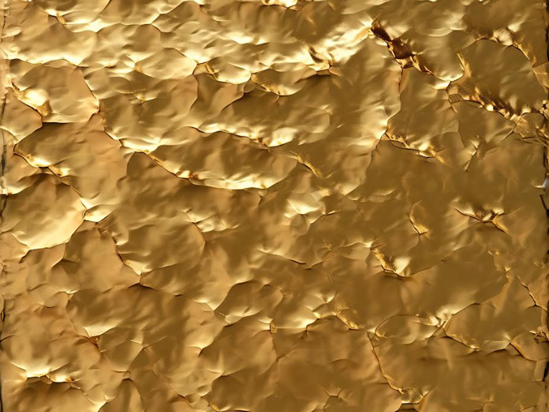Aufleger Dekofondant Goldmuster