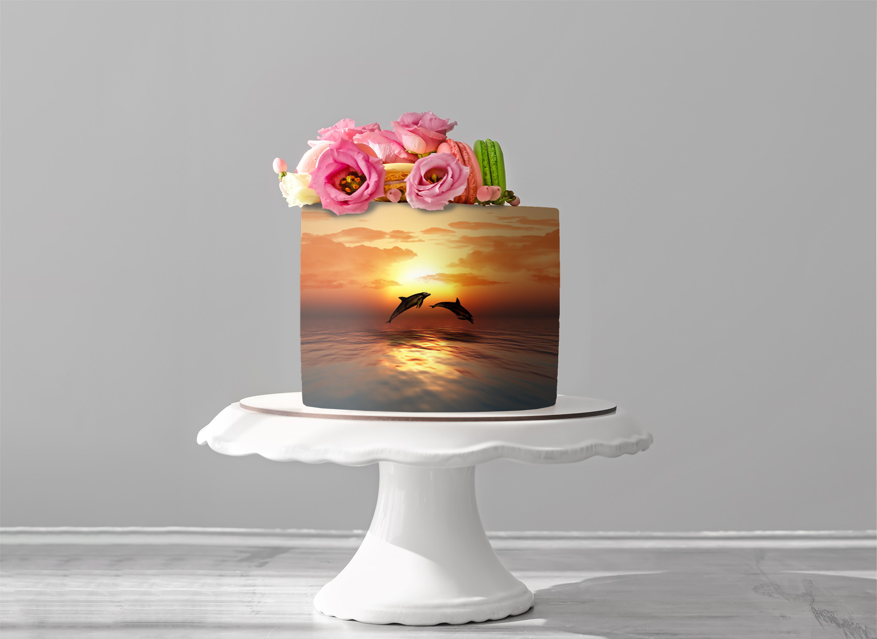 Deko Fondant Delfin