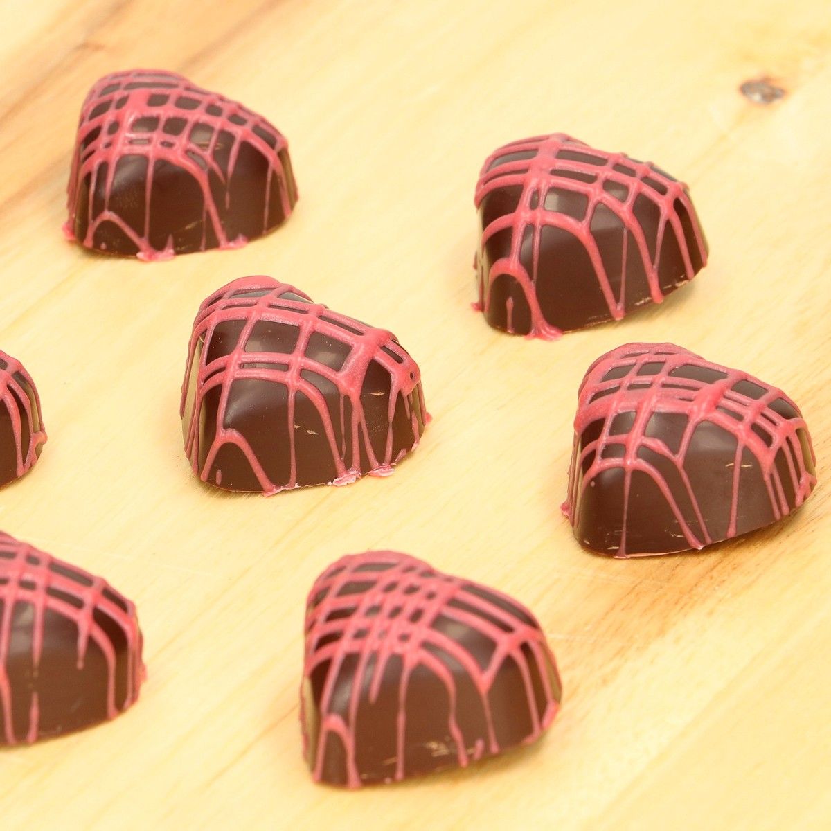 Pralinengussform Herz