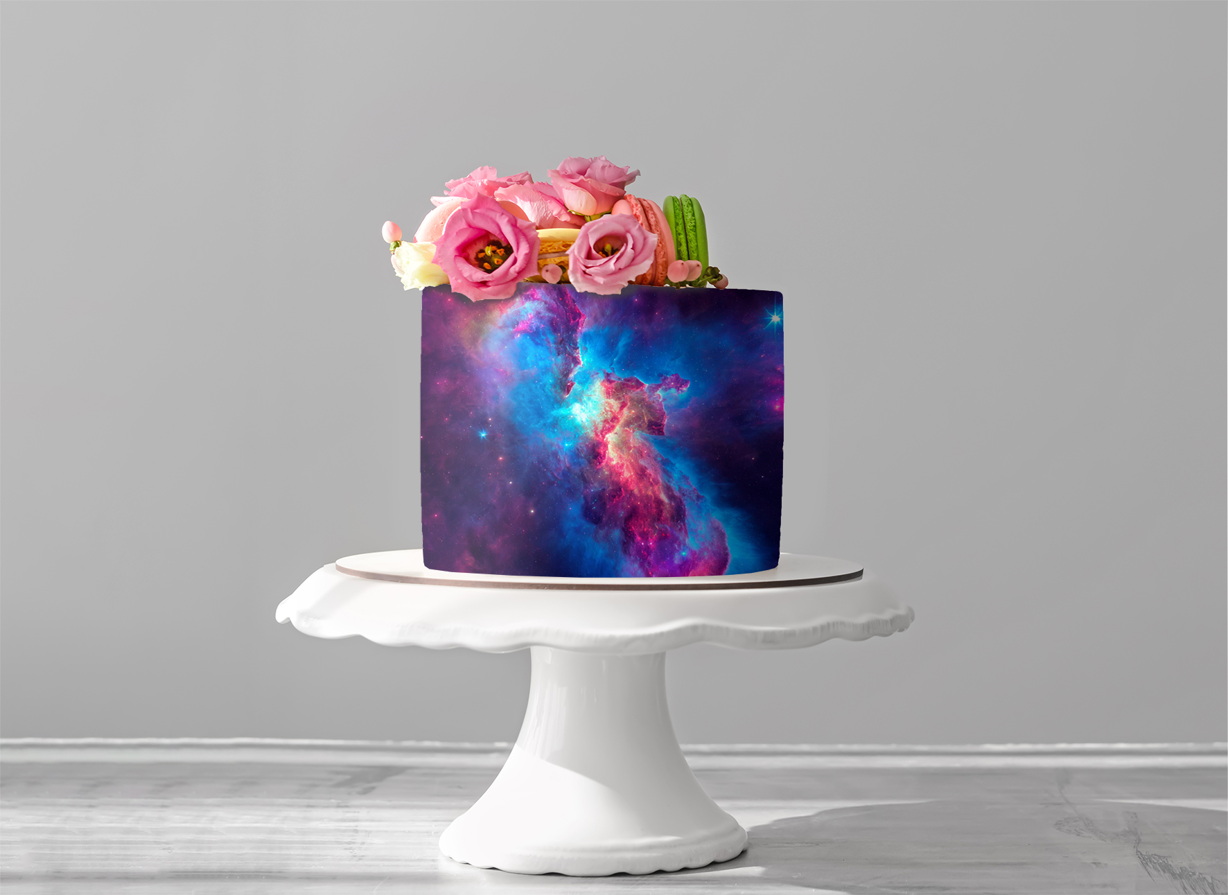 Deko Fondant Weltall