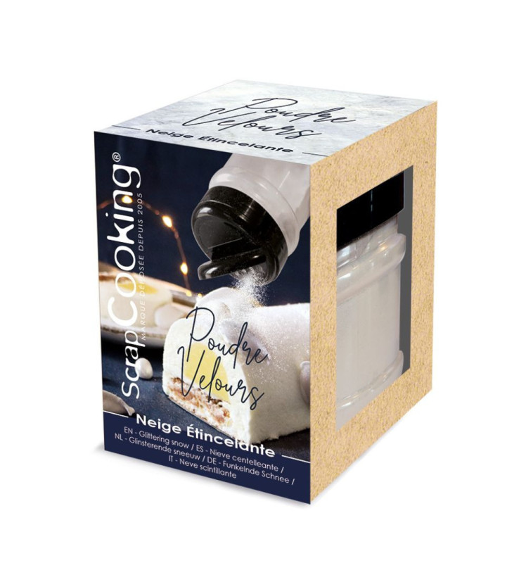Puder Schnee-Effekt glitzernd – 100 g