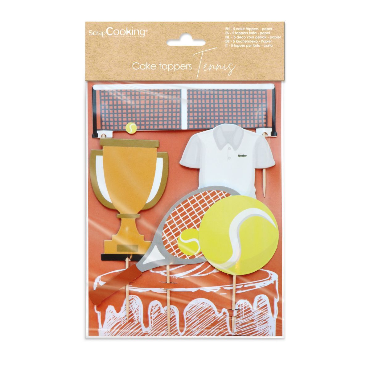 Cake Topper Tennis