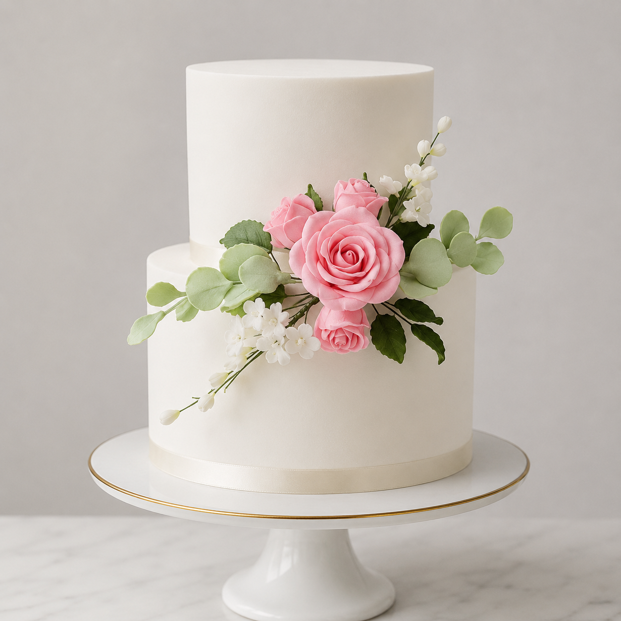 Feinzucker Bouquet Rosen pink