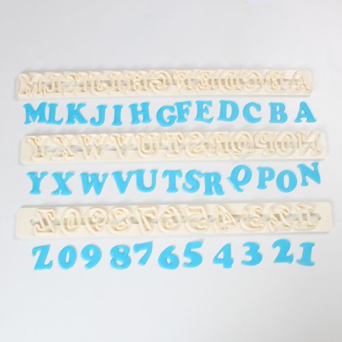 fmm Buchstaben und Zahlenausstecher Cutter