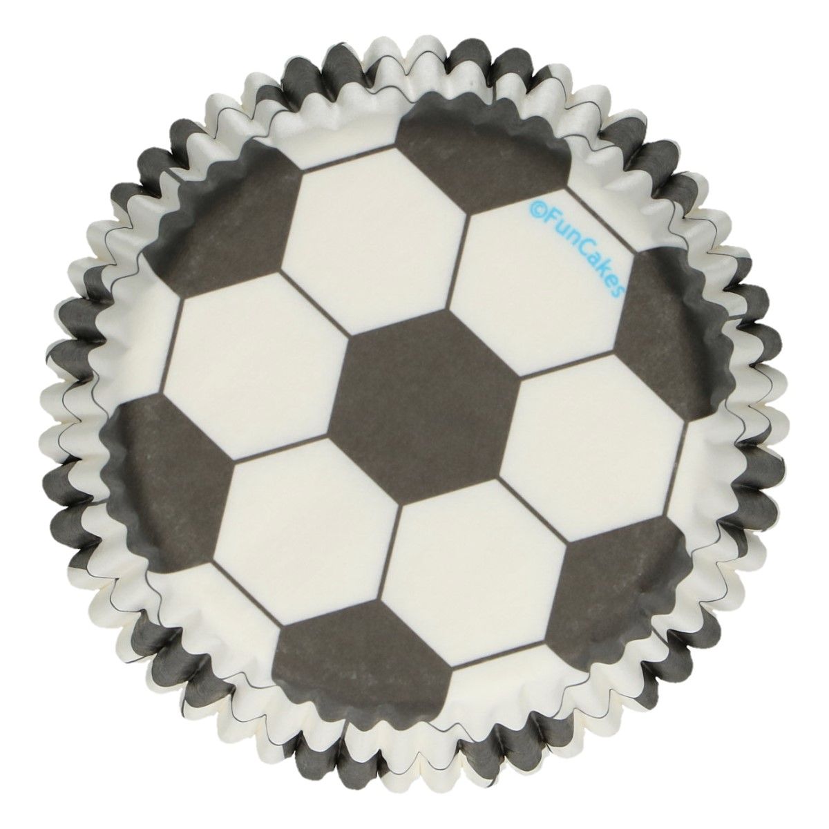 Cupcake Förmchen Fussball 48 St.