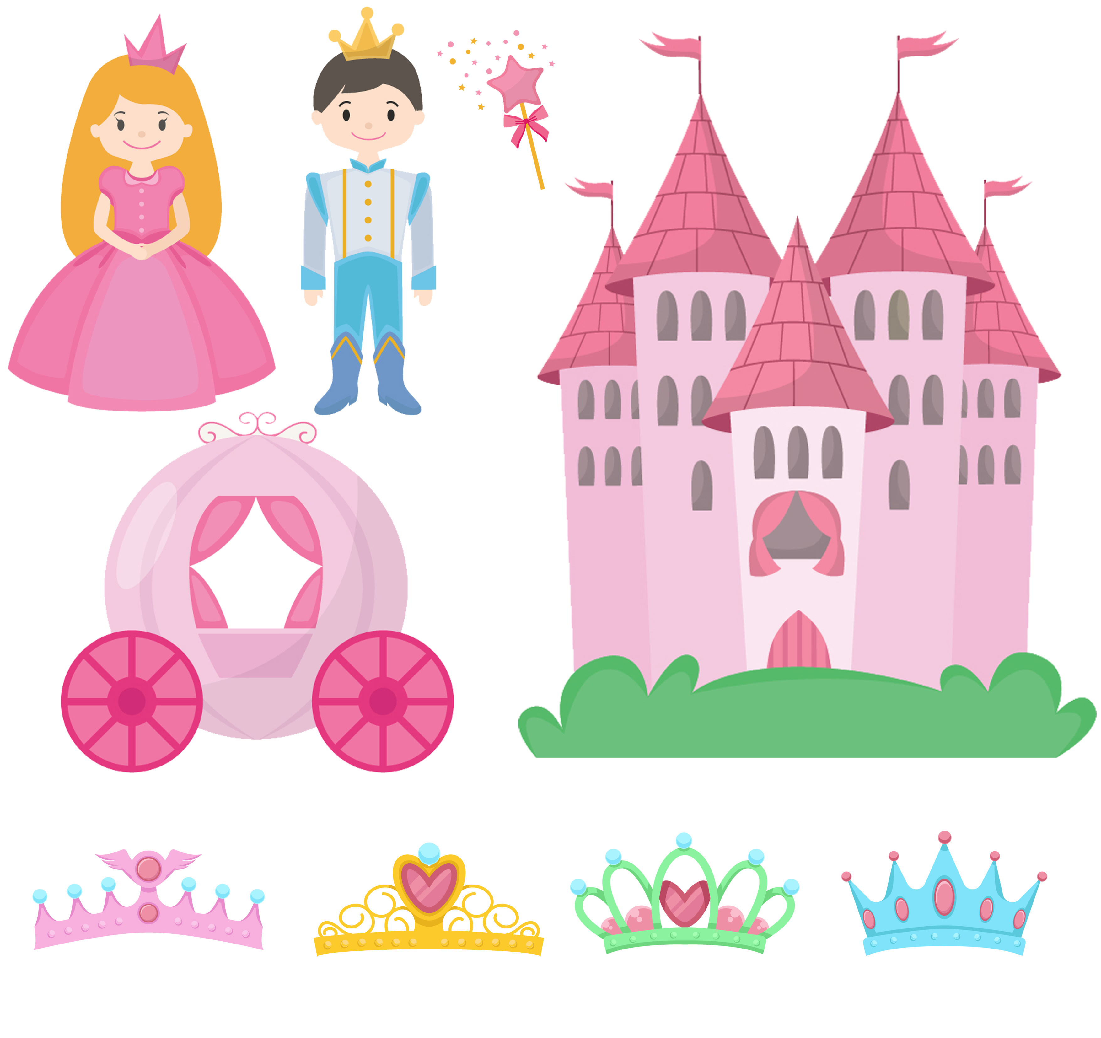Wafer Paper bedruckt - Prinzessin