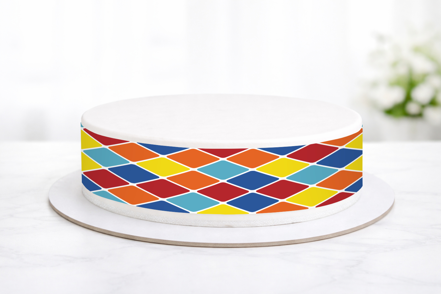 Tortenband bunt