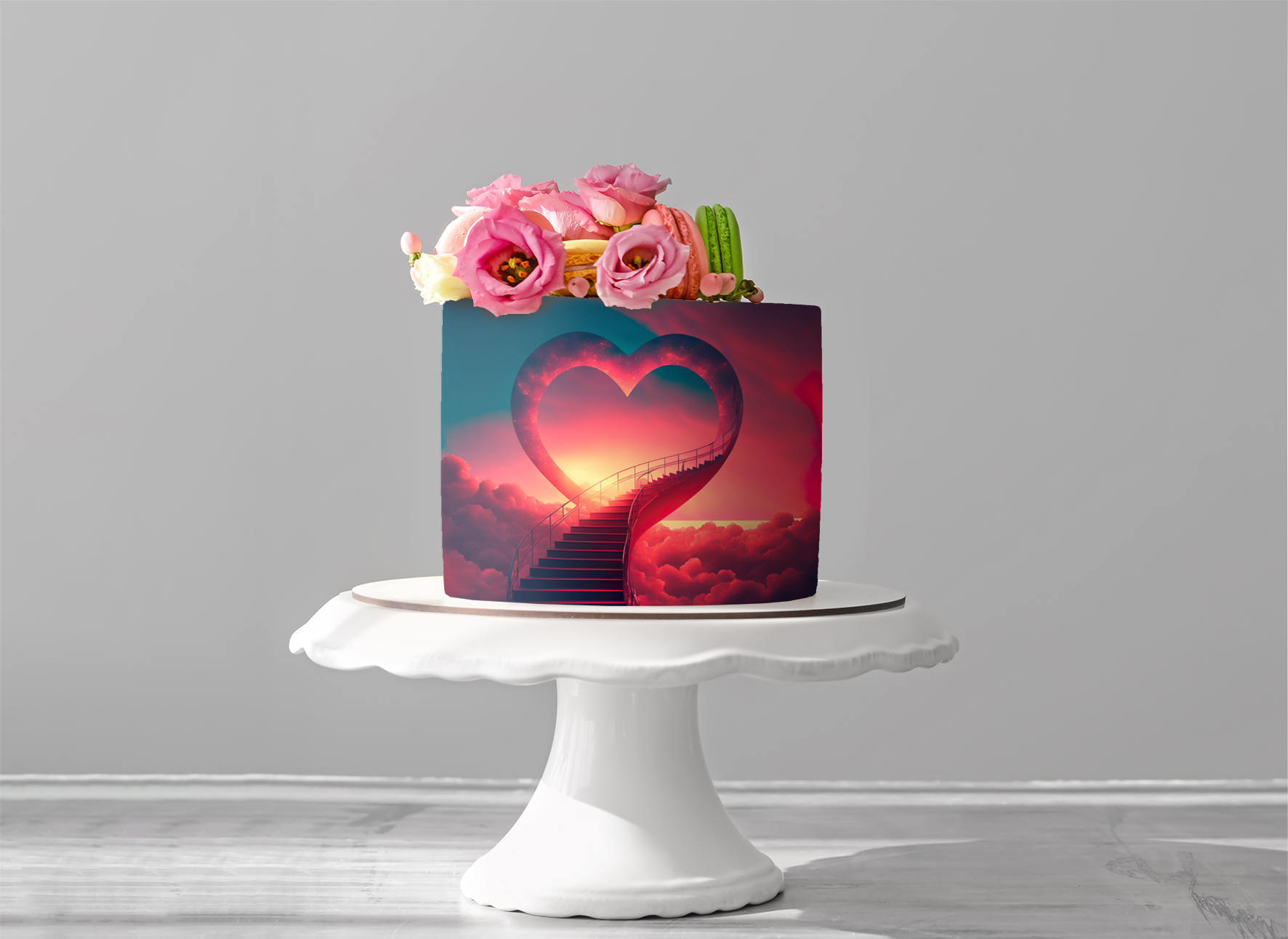 Deko Fondant  Herz