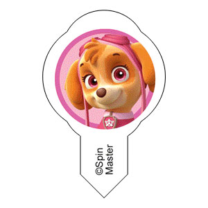 Paw Patrol Muffinaufleger essbar – 12 Stück | Oblaten-Aufleger Ø 3,5 cm | Cupcake Deko