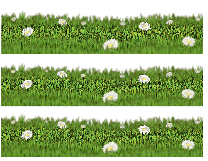 Tortenband Blumenwiese