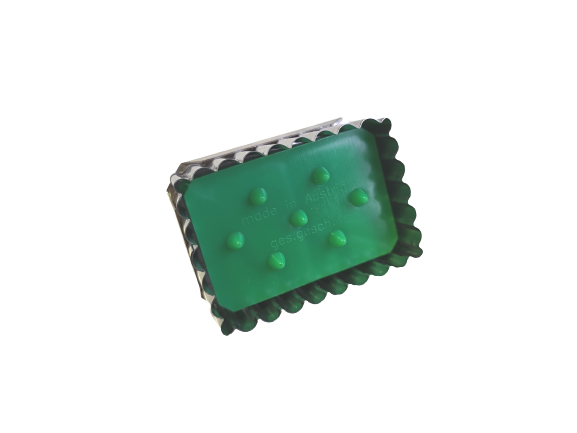 Keksausstecher Butterkeks mit Auswerfer – 6 × 4 cm A63