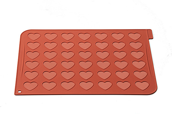 Silikomart Silikonmatte Macaron Herzen Mac03