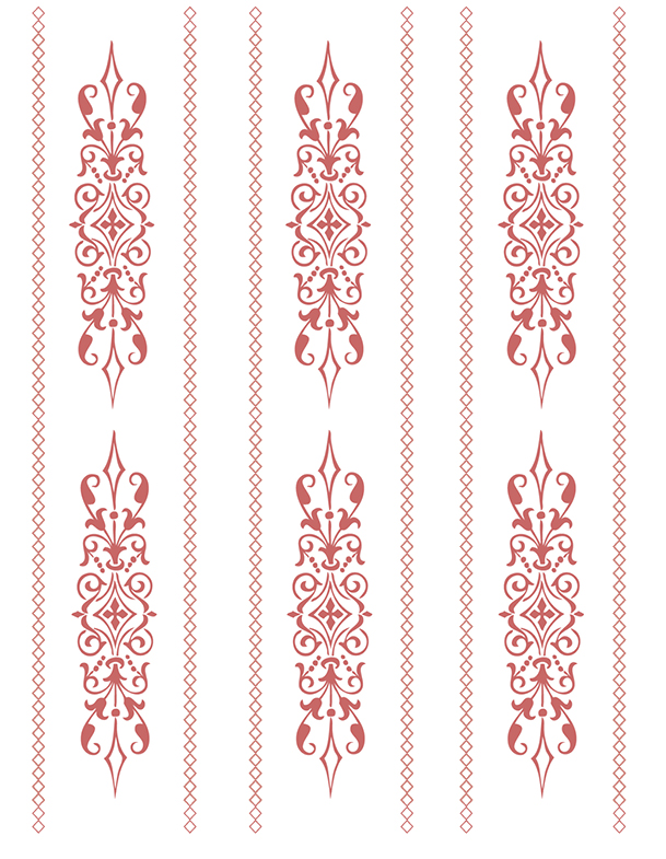 Tortenband Ornament