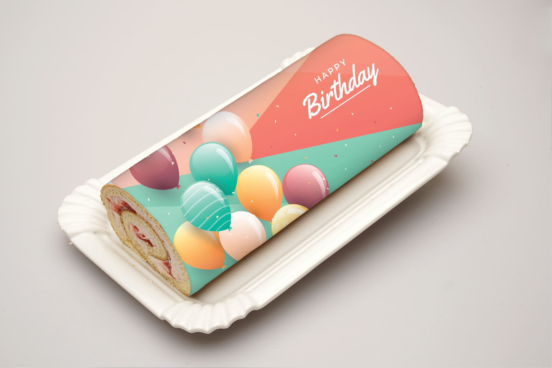 Rouladendekor Geburtstag