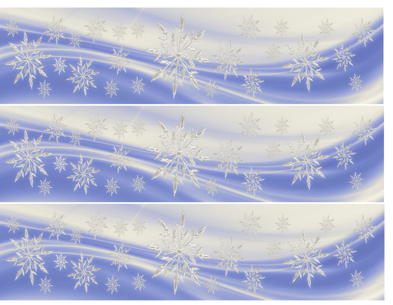 Tortenband Schneeflocke