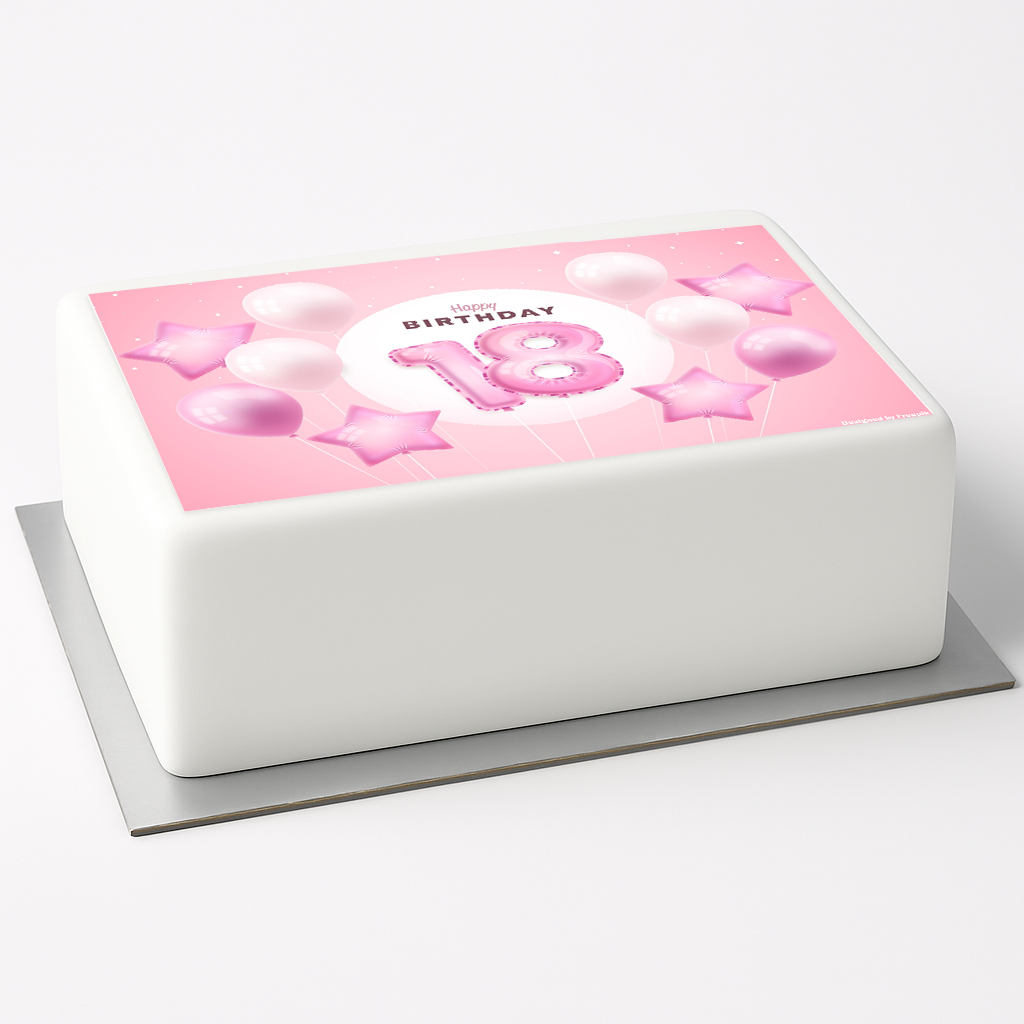 Tortenaufleger Geburtstag