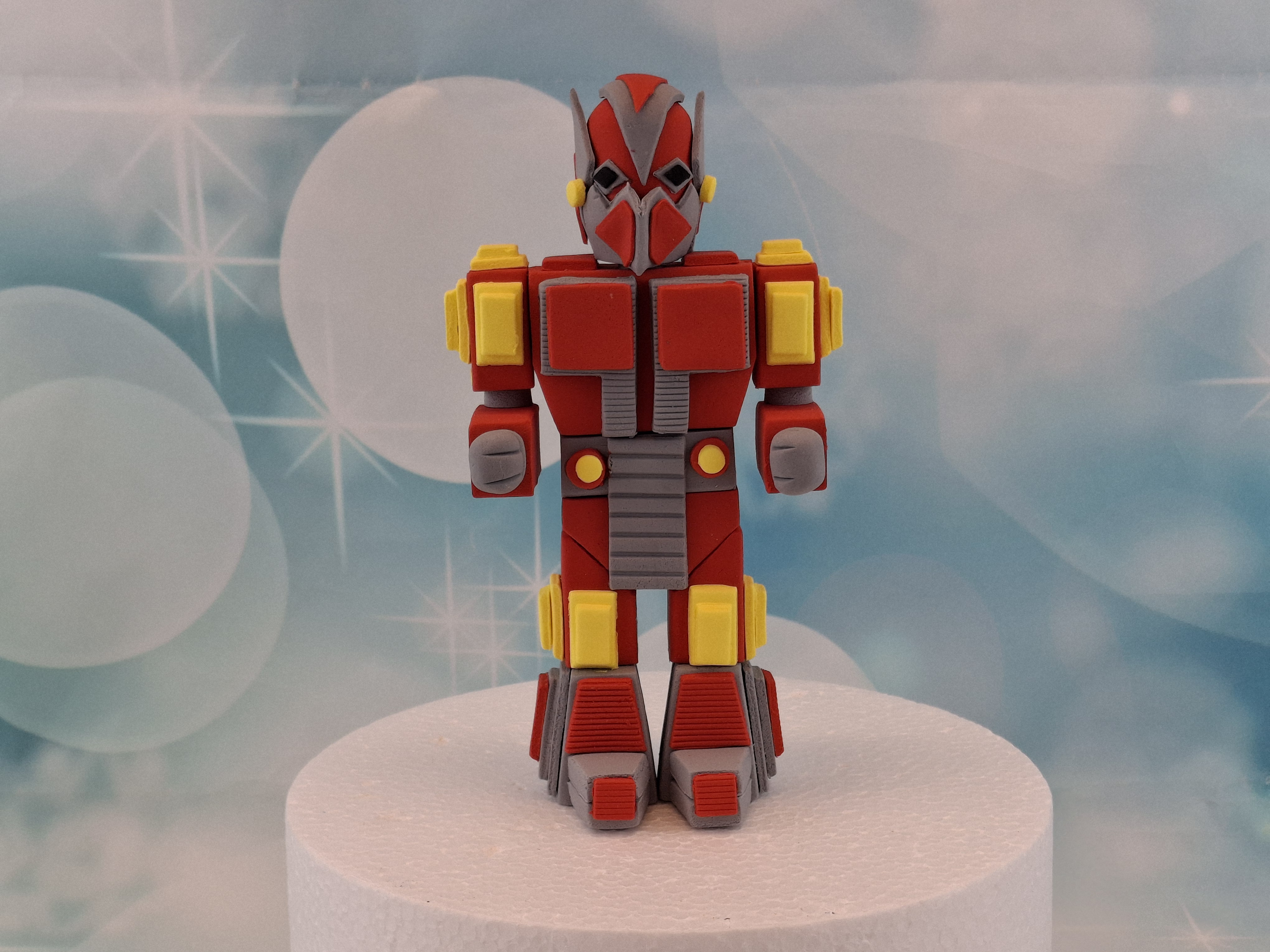 Tortenfigur Roboter Transformer XXL