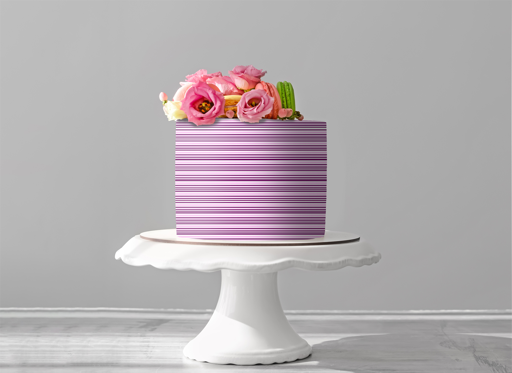 Deko Fondant | Längsstreifen