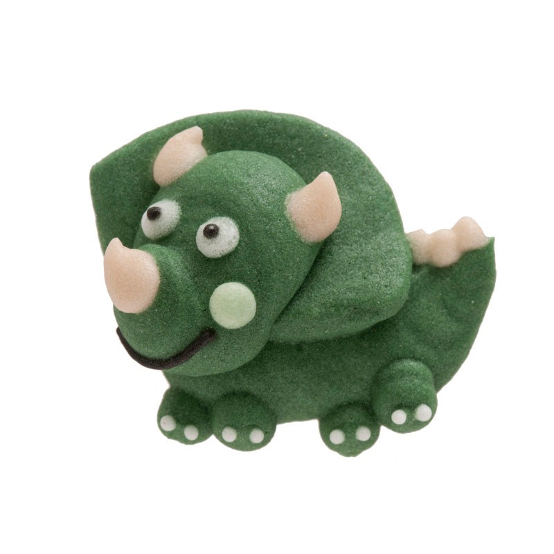 Zuckerdeko Dinos – Essbare Dinosaurier Tortendeko aus Zucker für Kuchen & Cupcakes