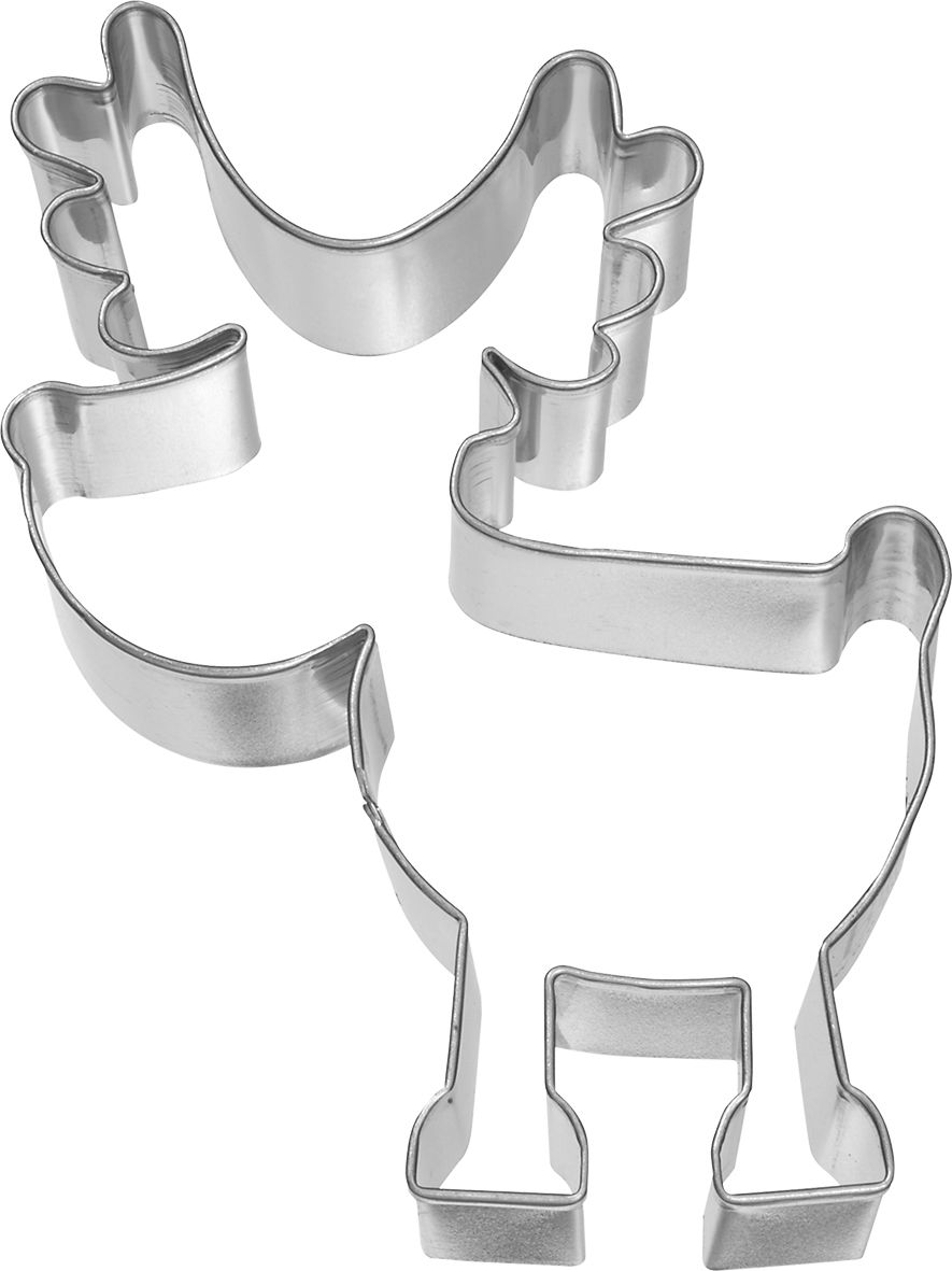 Ausstecher Rentier Rudolf 9 cm A13