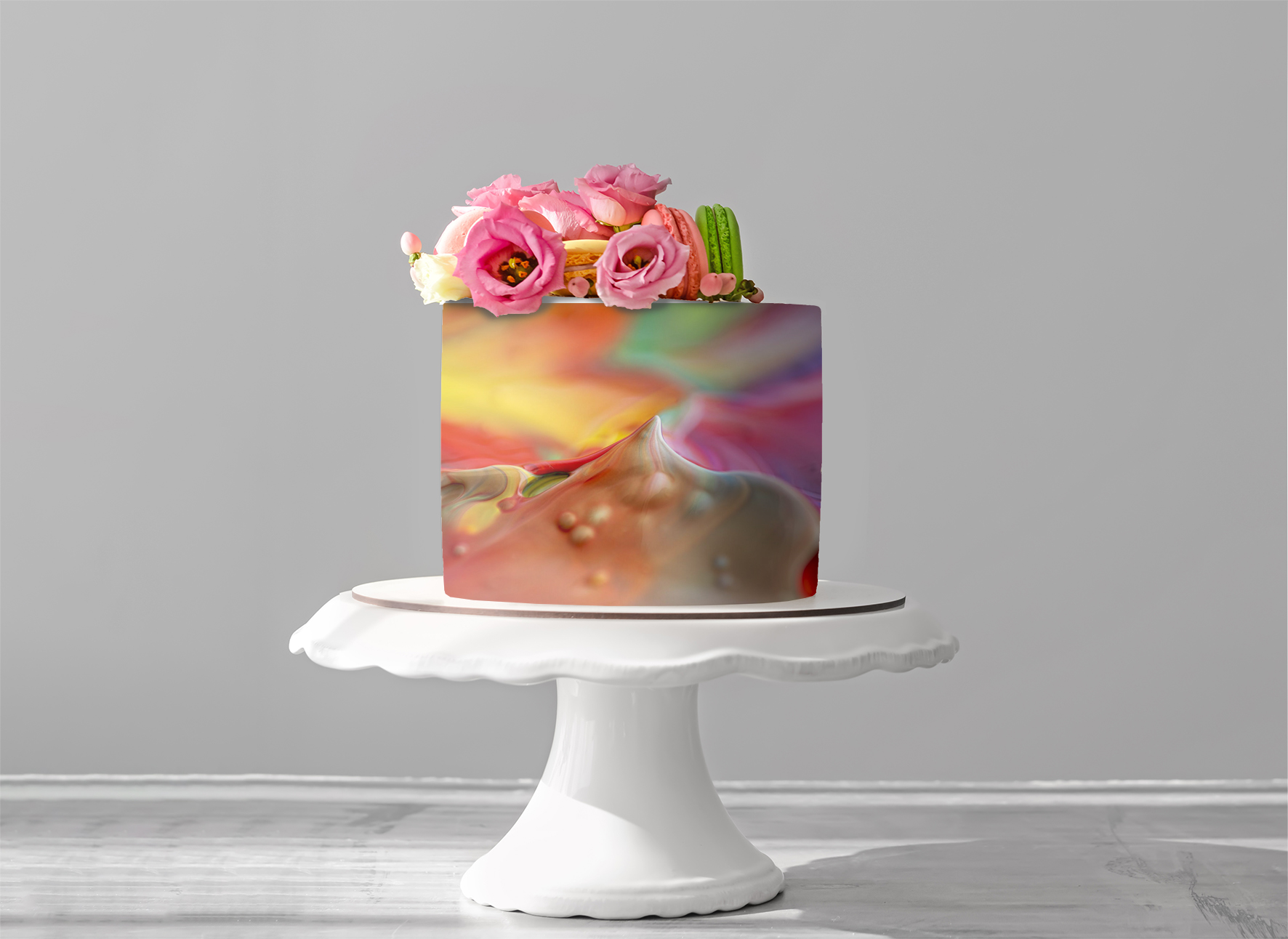 Deko Fondant färbig