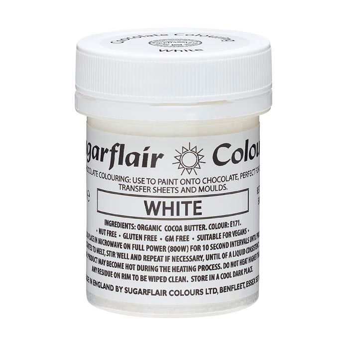 Schokoladenfarbe weiß 35g